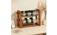 Tea Pouch Organizer Two Layer Coffee Corner Pod Organizer Space Saving Tea Pouch Holder for Office