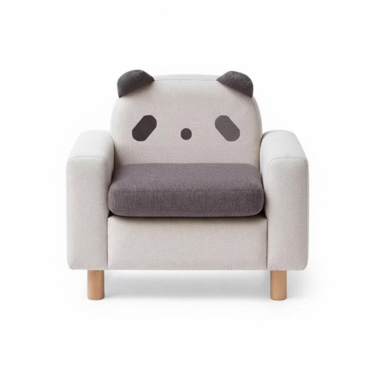 Soft Upholstery Miniature Club Chair Stable and Safe creatureThemed Mini Sofa Ergonomic Back Support Kids Armchair Sturdy Construction for Toddlers, Preschoolers, Parents, Playroom, Nursery, Living Room, Reading Corner