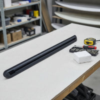 Black US Box Replacement Wave Foil Track Box Sleek-Profile Hardware Standard for Shapers