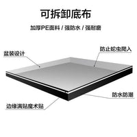 床车自驾出行四角帐篷免安装防水防晒防风厨房双门通用型车尾帐篷