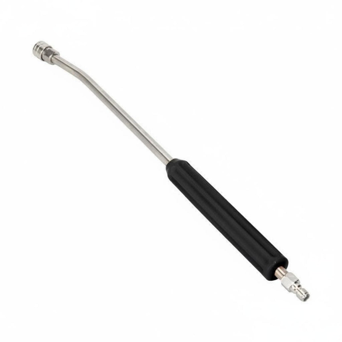 30 Cm Pressure Washer Extension Wand Multiple Connector Options Car Wash Nozzle Extension Stainless Steel Angled Spray Wand Hard to Reach Spots