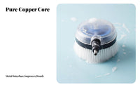 Rotating Car Wash Brush Quick Connect Pressure Washer Brush Attachment No Electricity Needed Non-Non-Scratching