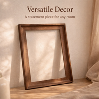 Picture Frame for Wall Hanging with Resin Material Construction, Decorative Photo for Children Artwork and Canvas, Home Decoration