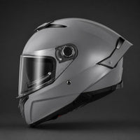 Full-Coverage Headgear Helmet with Sun | DOT Approved, Aerodynamic with Sun Visor, for Highway Riding