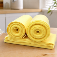 Loofah Dish Cloth, Oil-Absorbing, Easy-to-Clean Thick Plant Fiber Kitchen Cleaning Sponge Cloth