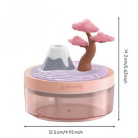Mini Desktop Humidifier Quiet Desktop Humidifier USB-C for Dormitory