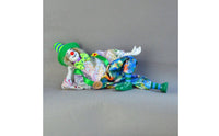Porcelain Clown Doll Collectible Item Handmade Porcelain Clown Doll Detailed Decorative Piece Decoration for Collectors