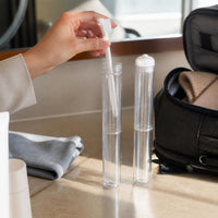 Portable Toothbrush Travel Case Transparent Dustproof Holder for Business Trips and Travel