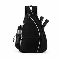 Mesh Pocket Pickleball Bag Zippered Triangle Bag Lightweight