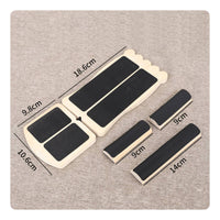 Balance Training Board Adjustable Wooden Balance Board Compact Low-Height for Yogis, Home Gym, Mind-Body Practice Studio