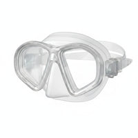 Liquid Silicone Low-Volume Mask Adjustable Freediving Mask Lightweight Goggles Watertight for Snorkelers, Divers