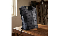Equestrian Torso Guard Breathable Mesh Horse Riding Vest Zip Front Riding Shielded Vest