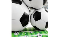 Standing Design Global Soccer Tournament Soccer Display Large Size Soccer Balloon Stand for Shop Entrance