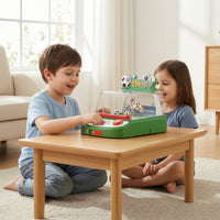 Football Toy with Clear Cover Compact Mini Soccer Set Arcade-Style