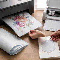 A3/A4 Glitter Pearlescent Cardstock for DIY Crafts and Inkjet Printing