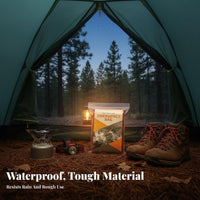 Highly Reflective Emergency Sleeping Bag Compact Lightweight Survival Blanket Windproof for Campers, Survivalists, Hiking, Camping