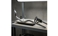 Bent Shape Steel Handlebar Angled Ends Lowelevation Handlebar