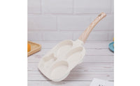 Non-Stick Breakfast Pan PFOA-PFOA-Safe 4-Hole Frying Pan Divided Breakfast Skillet Fun Designs Multi-Section Griddle Dishwasher
