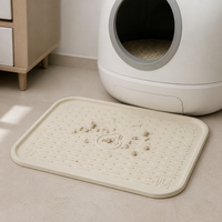 Foldable Cat Litter Mat Anti-Tracking Pad for Litter Box