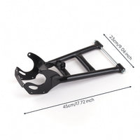 Swing Arm with Bolt Welded Rear Swing Arm Steel Rear Damping System Assembly for DIY Builders