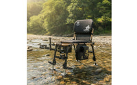 Fishing Chair with Rod Holder Heavy-Duty Fishing Chair Any-Terrain Furniture for Fishermen, Camping, Outdoor