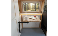 RV Table Leg Space Saving Removable Table Leg Sturdy Metal Furniture Hardware for Marine Vessel Owners