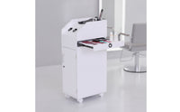 Salon Cabinet with Wheels Professional Salon Cabinet Enclosed Furniture for Hairstylists, Beauticians