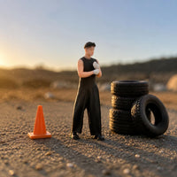 1/64 Scale Figurine 3D Printed Miniature Scene Figure Display Ready