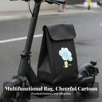 Large Capacity Waterproof Handlebar Bag Easy Installation Electric Scooter Front Bag Multi-Use for Commuters, Students, Commuting, Shopping