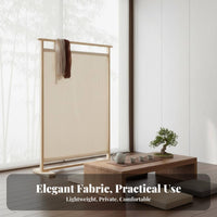 Chinese design Single-Panel Standing Screen Minimalist Design Room partitionr meditative-Inspired Space Partition Freestanding for Tea aficionados, Apartment Dwellers, Interior Designers, Entryway, Bedroom, Restaurant, Virtual Meetings