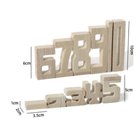 Unfinished Math Puzzle with Challenge Cards Interlocking Number Puzzle with Cards Child-Centered Educational Game Preschool for Classroom