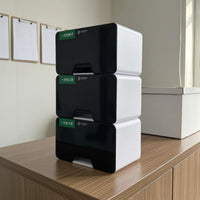 3 Pieces Multi Compartment Drawer-Style Glove Box Holder Space Saving Wall-Mounted Glove Box Holder Easy Installation Storage Item Long-Lasting