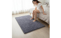Ultra Soft Shaggy Area Rug Skin-Friendly Shaggy Carpet Modern High Pile Area Rug Non-Slip Backing for Bedroom, Playroom
