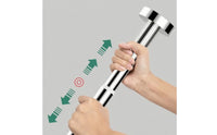 4 Pieces Stainless Steel Under-Sink Support Rod No-Drill Sink Support Pole Rustproof Furniture Stabilizer Adjustable for Homeowners