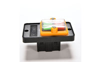 Clear Cover Waterproof Push Button Switch Screw Terminals Two-Button Button Switch Vertical Layout Control Device