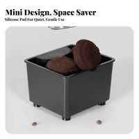 Removable Bar Espresso Knock Box Non-Slip Base Coffee Knock Box Easy to Clean for Baristas, Cafe, Restaurant, Office Pantry