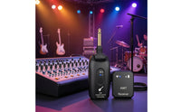 Compact in-Ear Monitoring System with Transmitter Rechargeable Wireless in-Ear Monitor Lightweight Wireless Monitor System Crystal-Clear for Musicians, Performers, Bands, Stage, Live Sound, Rehearsal