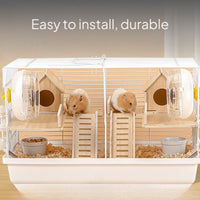 Hamster Cage Divider White Wire Mesh for Base Cage