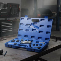 14 Pieces Inner Bearing Puller Kit T-Handle Grip Slide Puller Hard Case Bearing Removal Kit