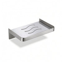 Wall-Mounted Shelf Rust Resistant Wall Mounted Shelf Low-Profile Heavy Duty for Bathroom, Kitchen