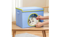 Pet House with Ice Packs Portable Cat House with Ice Packs Foldable Dog Kennel for Travel
