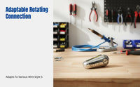 effortless 360-Degree Rotation wire Pulling rotary joint Anti-Twist Rotary Connector robust commercial-grade Hardware for Linemen, Electricians, Riggers, Wire Stringing, Construction Sites