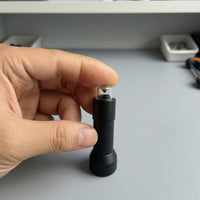 Conical Insert Spirit Bubble Level Vial Transparent Replacement Spirit Vial Cylindrical Measurement Tool Accessory Rounded