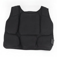 Soft Textured Adjustable Padded Chest Vest Padded Chest Protector Training Vest