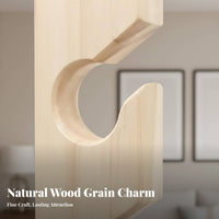 Baseball Cap Display Rack Space Saving Wall Mounted Hat Rack Easy Installation Wooden Baseball Cap Holder for Homeowners, Closet, Bedroom, Living Room