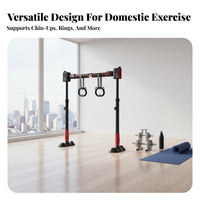 No-Screw Pull-up Bar Easy Installation No-Screw Chin up Bar Thickened Steel Tubes
