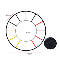 Folding Agility Hoop Foldable Speed Training Circle Training Rings for Kids