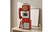 Vintage Payphone Sign-in Booth Corded Handset Payphone Guest Book Visual Guest Book Machine Lockable Compartment for Events
