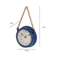 Mute Nordic Aesthetic Wall Wall Timepiece Quartz Movement Home Decor Retro for Office