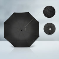 Large Canopy Umbrella with Straight Handle Customizable Promotional Umbrella with Logo Space Printable Long Shaft for Businesses, Commuters, Corporate Events, Golf Course, Daily Commute